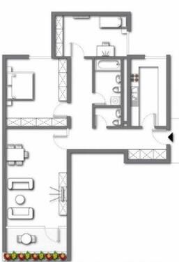 Foto - 3 Zimmer Erdgeschoßwohnung zum Kaufen in Nürnberg