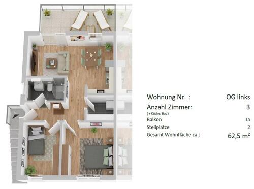 Foto - Etagenwohnung zur Miete in Hardheim