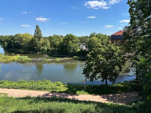 Foto - Garten in Merseburg auf der Mühleninsel