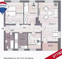 Mietwohnungen in Ottweiler 4 ZKB