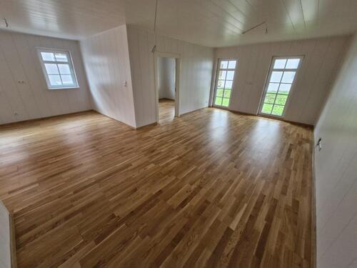 Foto - 2 Zimmer Erdgeschosswohnung in Ranstadt mit Gartenteil und in ökologischer Holzbauweise