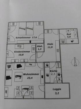 Foto - 3 Zimmer Etagenwohnung zum Kaufen in Lüneburg