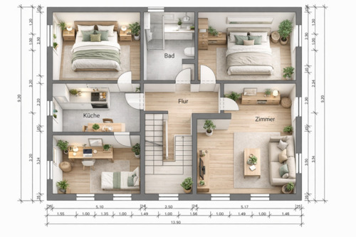 Foto - WG Geeignet ! 5-Zimmer-Wohnung mit Gartennutzung in Kaufungen