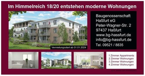 Foto - 1-Zimmer Wohnung in 97437 Haßfurt