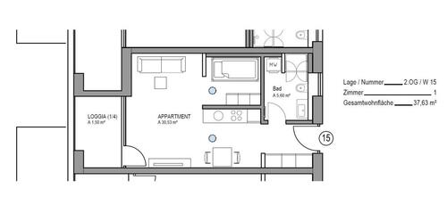 Foto - Etagenwohnung zur Miete in Haßfurt