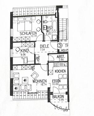 Foto - Etagenwohnung zur Miete in Weiden in der Oberpfalz