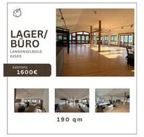Lager und Bürohalle - 1.600,00 EUR Kaltmiete, in Langenselbold (PLZ: 63505)