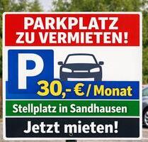 Pkw Parkplatz in Sandhausen Elsa Brandström Str
