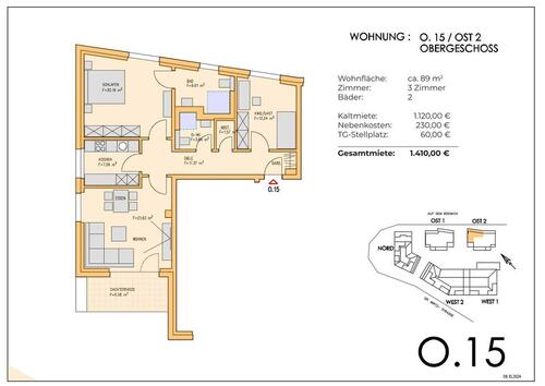 Foto - Etagenwohnung zur Miete in Much