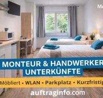 Monteursunterkunft in Sömmerda – möbliert & sofort verfügbar