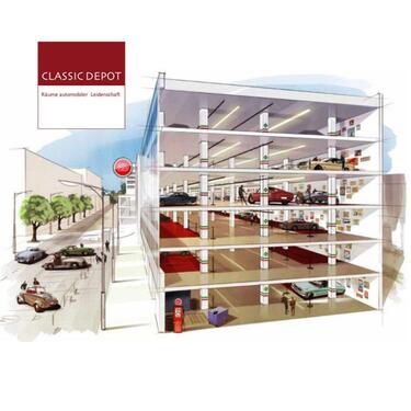 Foto - Oldtimer Sportwagen Garage in Frankfurt - Classic Depot