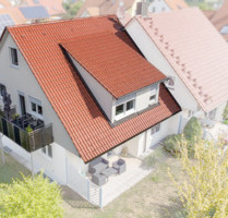 4-Zimmer-Maisonettewohnung mit Westbalkon, Garage & Stellplatz - Aurachtal