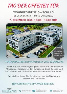 Foto - 2 Zimmer Etagenwohnung zur Miete in Owschlag