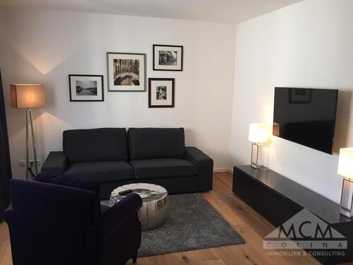 Foto - Schöne und moderne voll möblierte 2-Zimmer-Wohnung mit Balkon in guter Lage von Frankfurt-Ginnheim