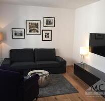 Schöne und moderne voll möblierte 2-Zimmer-Wohnung mit Balkon in guter Lage von Frankfurt-Ginnheim - Frankfurt am Main