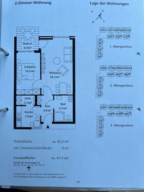 Foto - 2 Zimmer Etagenwohnung in Rheine