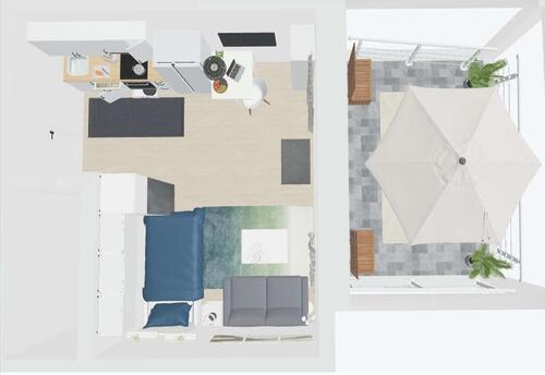 Foto - Studio-Appartement mit Balkon in Viersen-Ummer