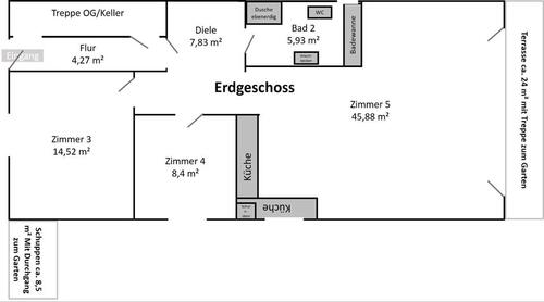 Foto - 5 Zimmer Einfamilienhaus zur Miete in Gifhorn
