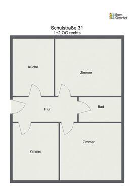 Foto - Etagenwohnung in Wilhelmshaven zur Miete