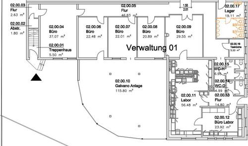 Foto - Büroflächen in Bad Salzuflen (417m²) zu vermieten