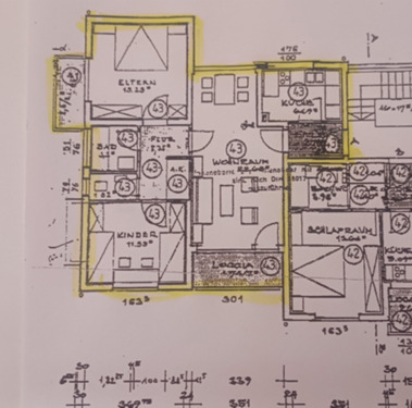 Foto - reserviert für erste Besichtigung, sehr helle 3-Zimmer-Wohnung