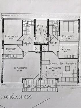 Foto - Dachgeschoßwohnung in Büchenbach zur Miete
