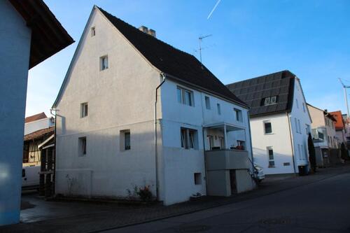 Foto - 2 Doppelhaushälften mit Scheune und Garten