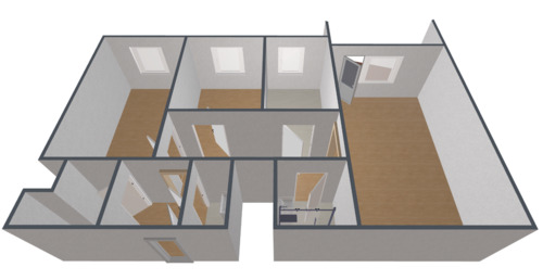 Foto - Erstbezug nach Kernsanierung 3-Zimmer Wohnung im 5. OG mit Balkon