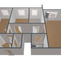 Erstbezug nach Kernsanierung 3-Zimmer Wohnung im 5. OG mit Balkon - Heppenheim (Bergstraße)