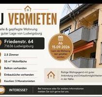 Wohnung zu vermieten - 1.100,00&nbsp;EUR Kaltmiete, ca.&nbsp; 55,00&nbsp;m&sup2; in Ludwigsburg (PLZ: 71636) Pflugfelden