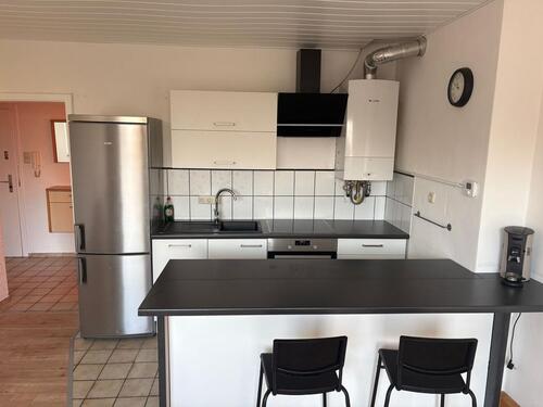 Foto - 2 ZKnB Burtscheid, Balkon, teilmöbliert mit EBK