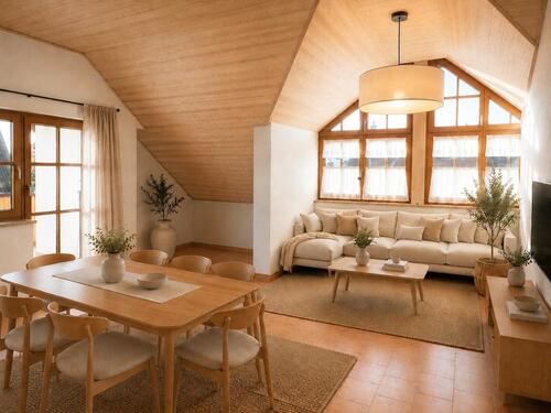 Foto - 3 Zimmer Dachgeschoßwohnung zur Miete in Pürgen
