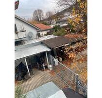 Innenhof teilweise überdacht, abschliesbar, Steckdose - Dossenheim