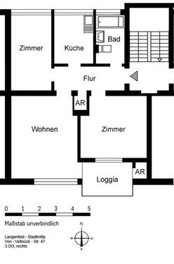 Foto - 3 Zimmer Etagenwohnung zur Miete in Langenfeld (Rheinland)