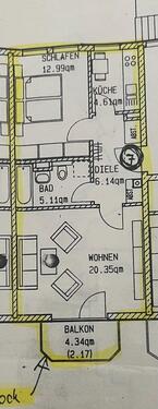 Foto - Traumhafte 2-Zimmer-Wohnung mit Balkon, Garten und Tiefgarage in