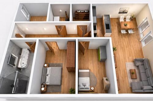 Foto - 5 Zimmer Erdgeschoßwohnung zum Kaufen in Kirchroth