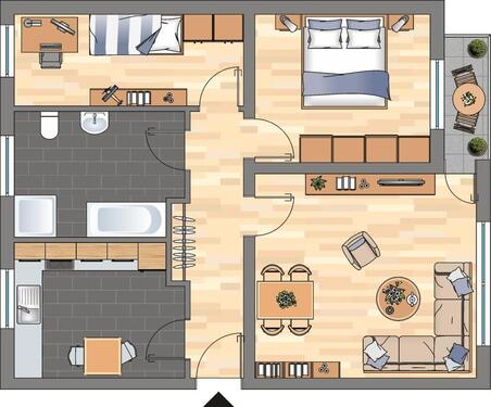 Foto - Etagenwohnung in Hamm