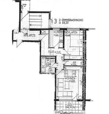 Foto - 2 Zimmer Erdgeschoßwohnung zum Kaufen in Bad Dürrheim