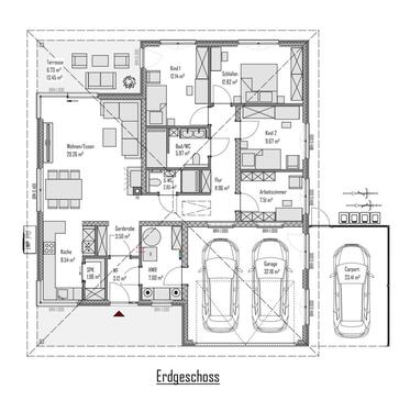 Foto - 5 Zimmer Bungalow zur Miete in Bohmte