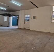 helle GewerbehalleWerkstatt 90m² + 30m² überdachte Außenfläche - Dresden Pieschen