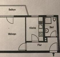 Wohnung 1-Zimmer-Wohnung mit Balkon in Rastatt – 37 m²