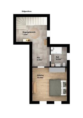Foto - Etagenwohnung zur Miete in Fürstenstein