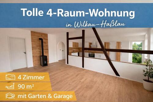 Foto - Familienfreundliche 4-Raumwohnung mit Garten Garage Küche