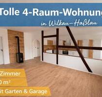 Familienfreundliche 4-Raumwohnung mit Garten Garage Küche - Wilkau-Haßlau