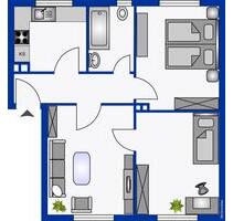 3-Raum Wohnung mit Garage im I. OG - Parchim
