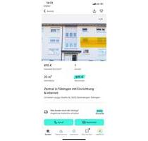 Wohnung mit Einrichtung & Internet - Tübingen Derendingen