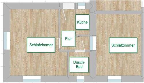 Foto - 2-Zimmer-Souterrain-Wohnung WG-tauglich in Marburg-Marbach