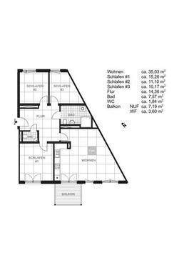 Foto - 4 Zimmer Etagenwohnung zur Miete in Dresden