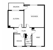 Schöne 3-Zimmer-Etagenwohnung in Herne – 66 m², 2. Etage links
