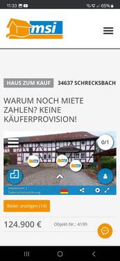 Foto - FACHWERKHAUS - 124.900,00 EUR Kaufpreis,